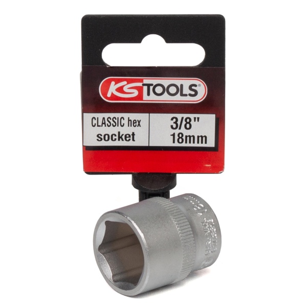 Ks Tools Cheie Tubulara Hexagonală 3/8" 18mm 917.3818